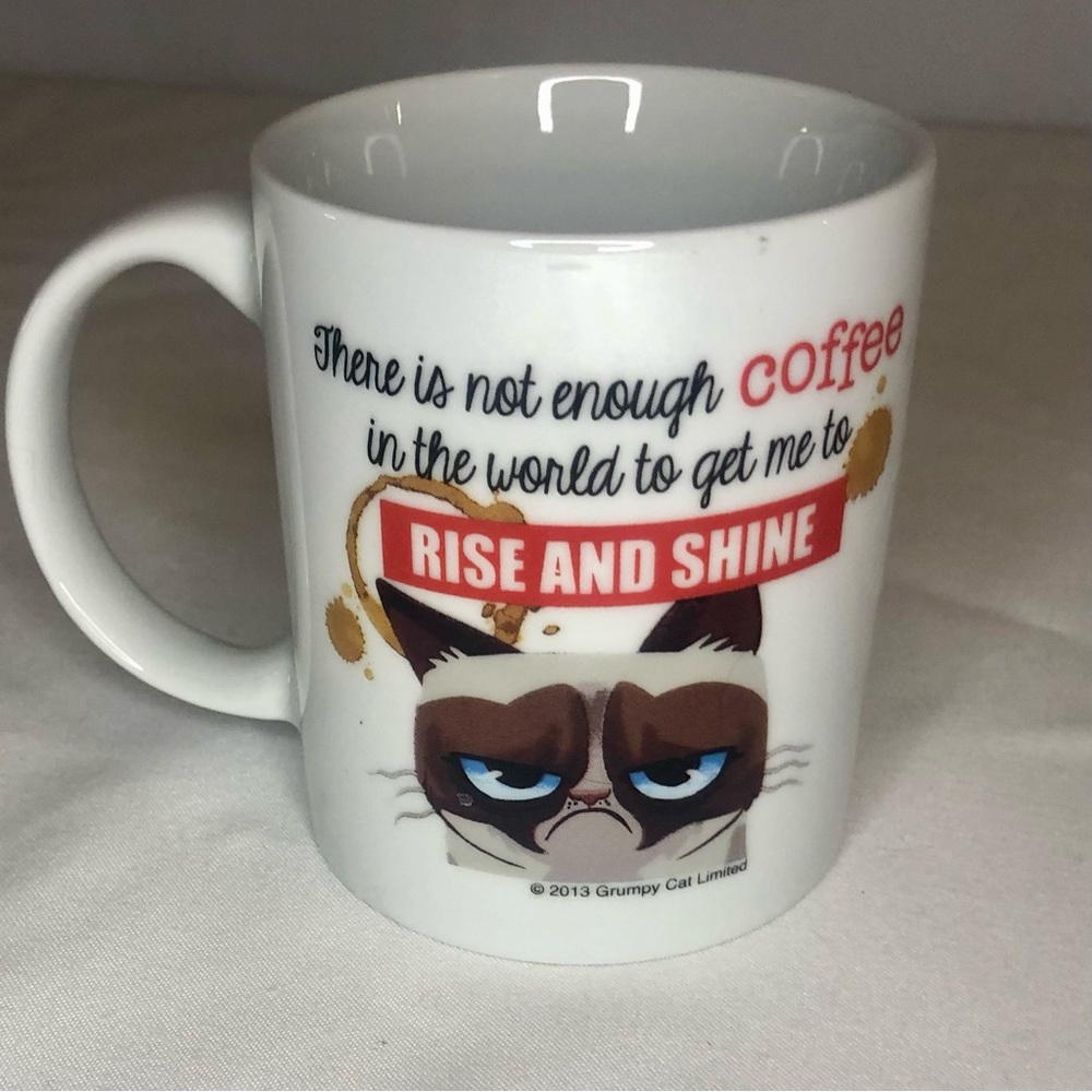 GANZ GRUMPY CAT MUG RISE AND SHINE